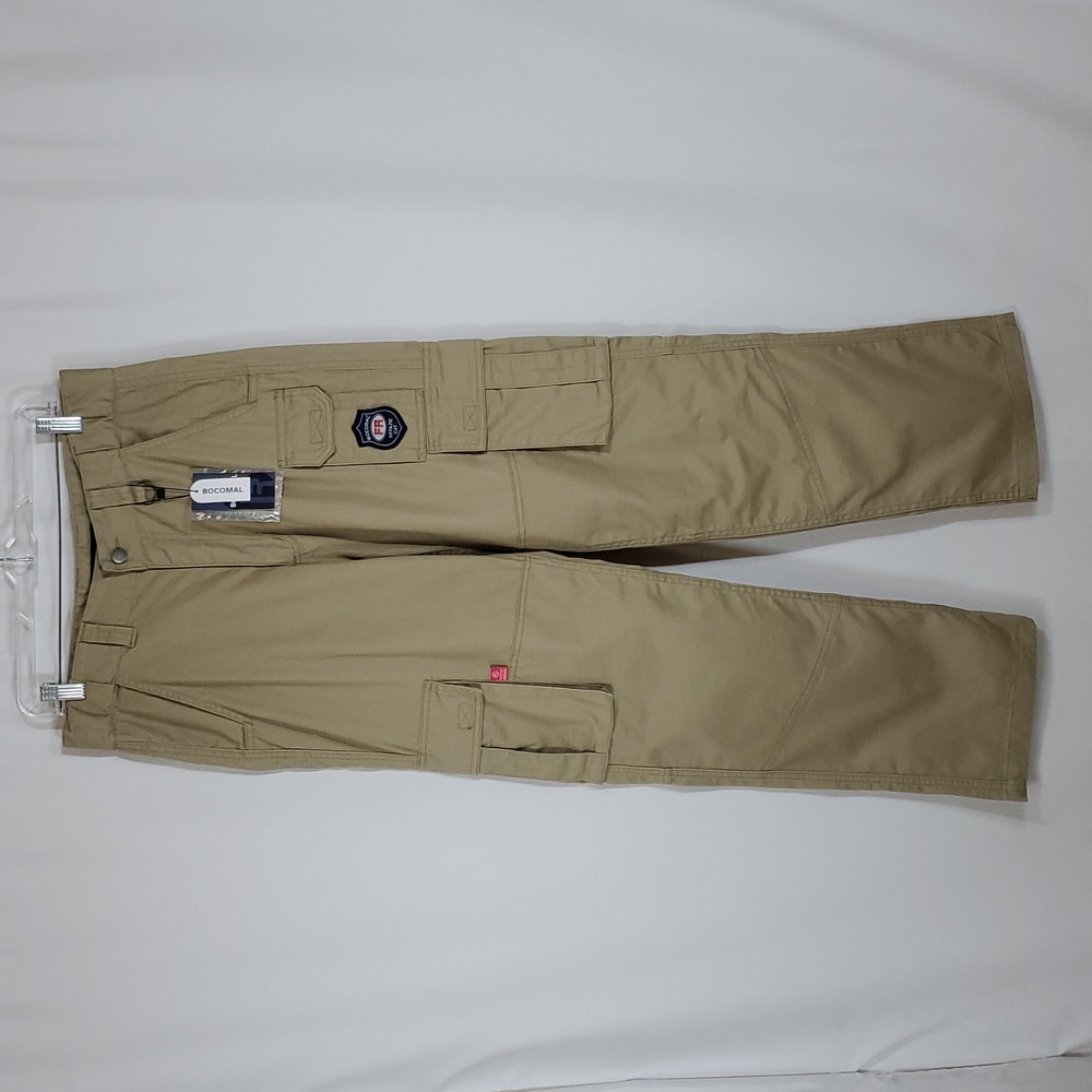 Bocomal FR NFPA 2112 CAT 2 Cargo Pants ~ Khaki - Picture 4 of 15